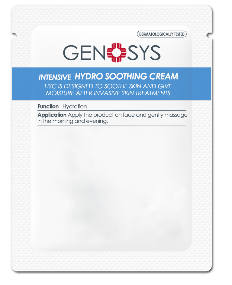 GENOSYS Hydro Soothing Cream Sample 2g (Pack of 100)
