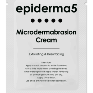 epiderma5 Microdermabrasion Cream Sample 2g